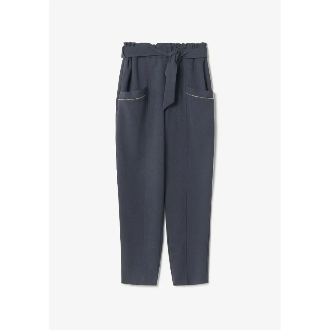 Pantalon droit BEVERLY bleu