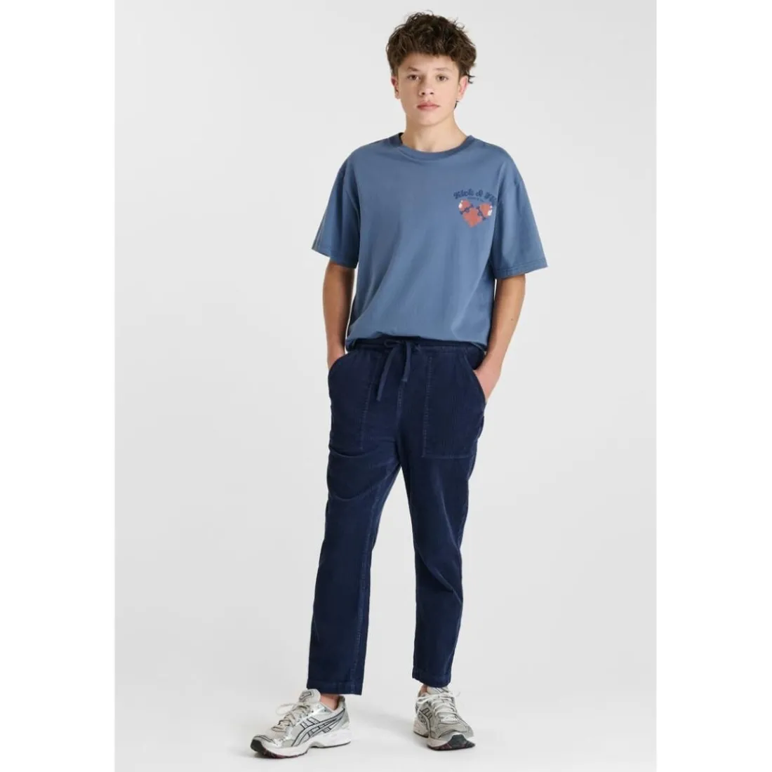 Pantalon droite HOUBO bleu Zack