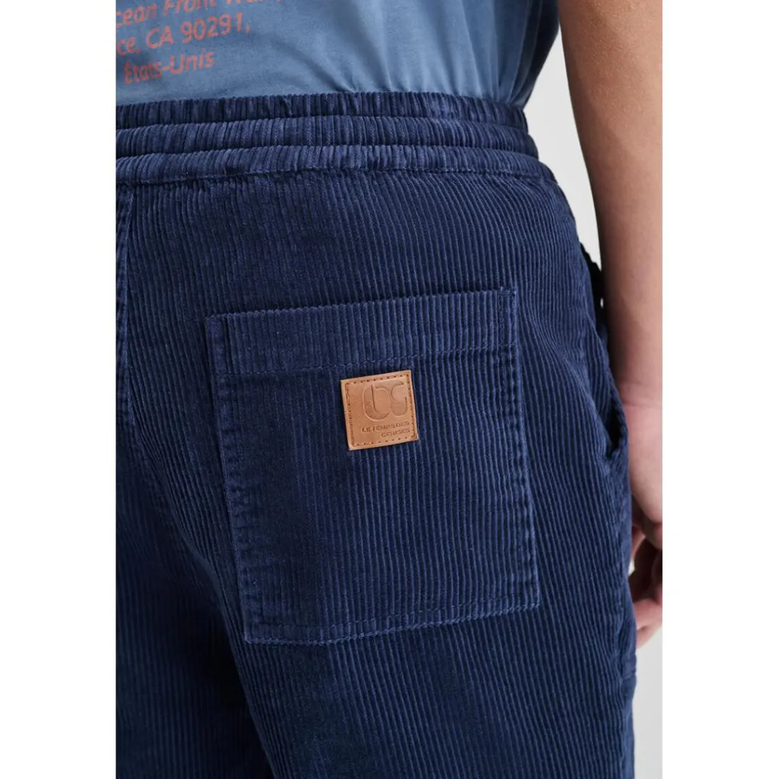 Pantalon droite HOUBO bleu Zack