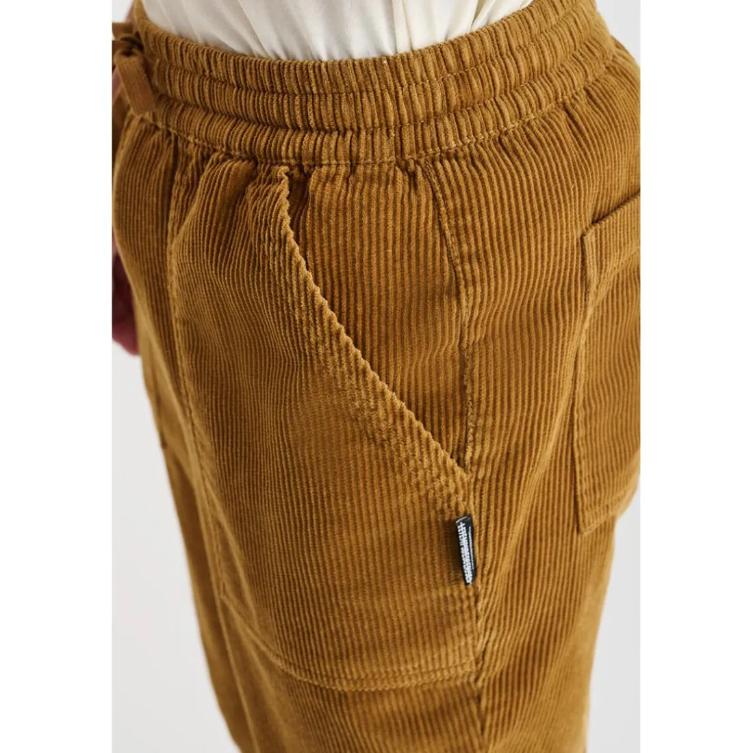 Pantalon droite HOUBO marron Kai