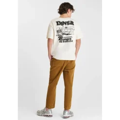 Pantalon droite HOUBO marron Kai