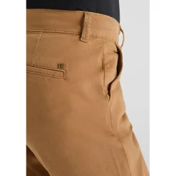Pantalon droite KRISTIN marron en coton Hana