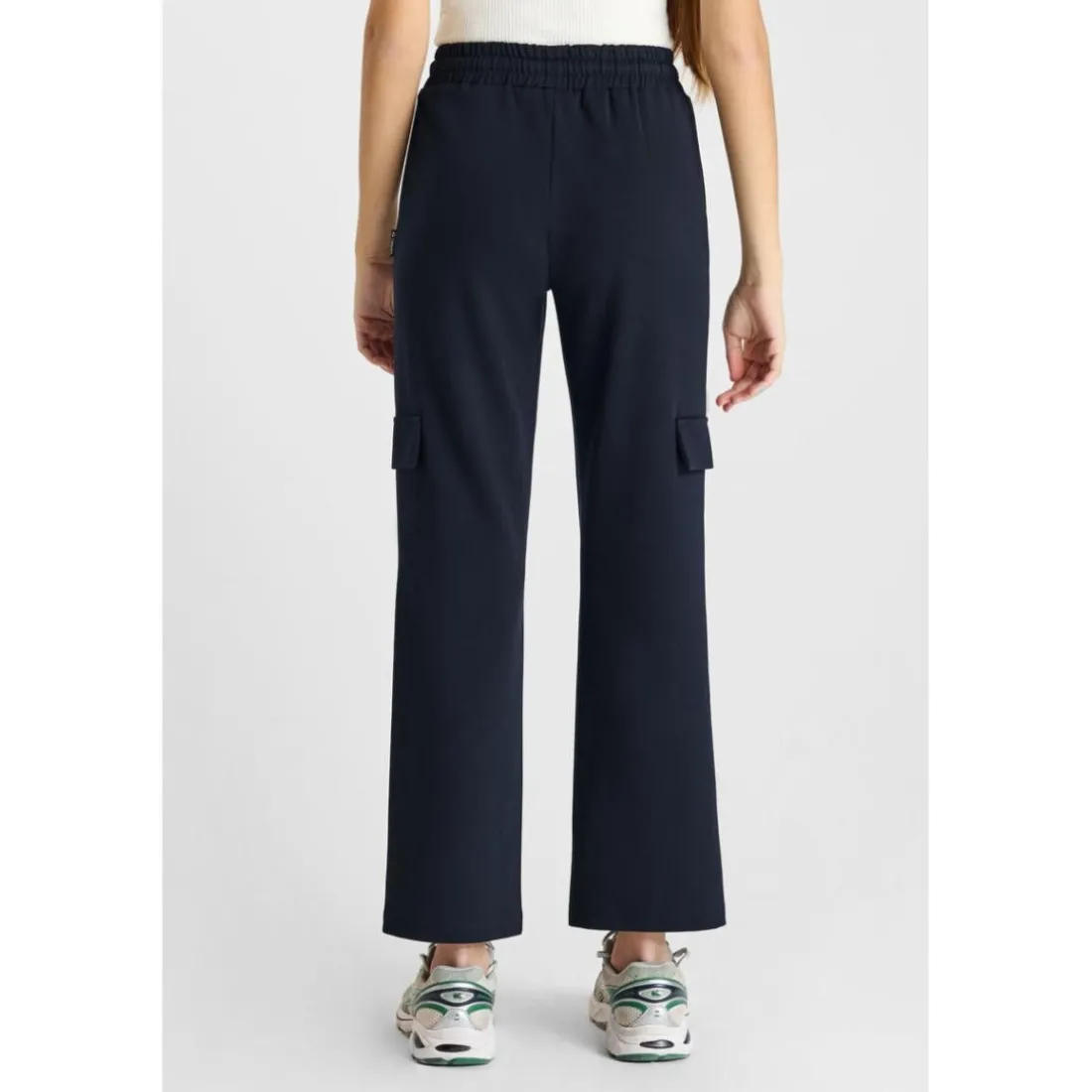Pantalon droite MITAGI bleu Kai