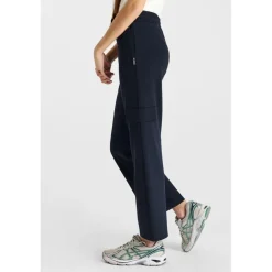 Pantalon droite MITAGI bleu Kai