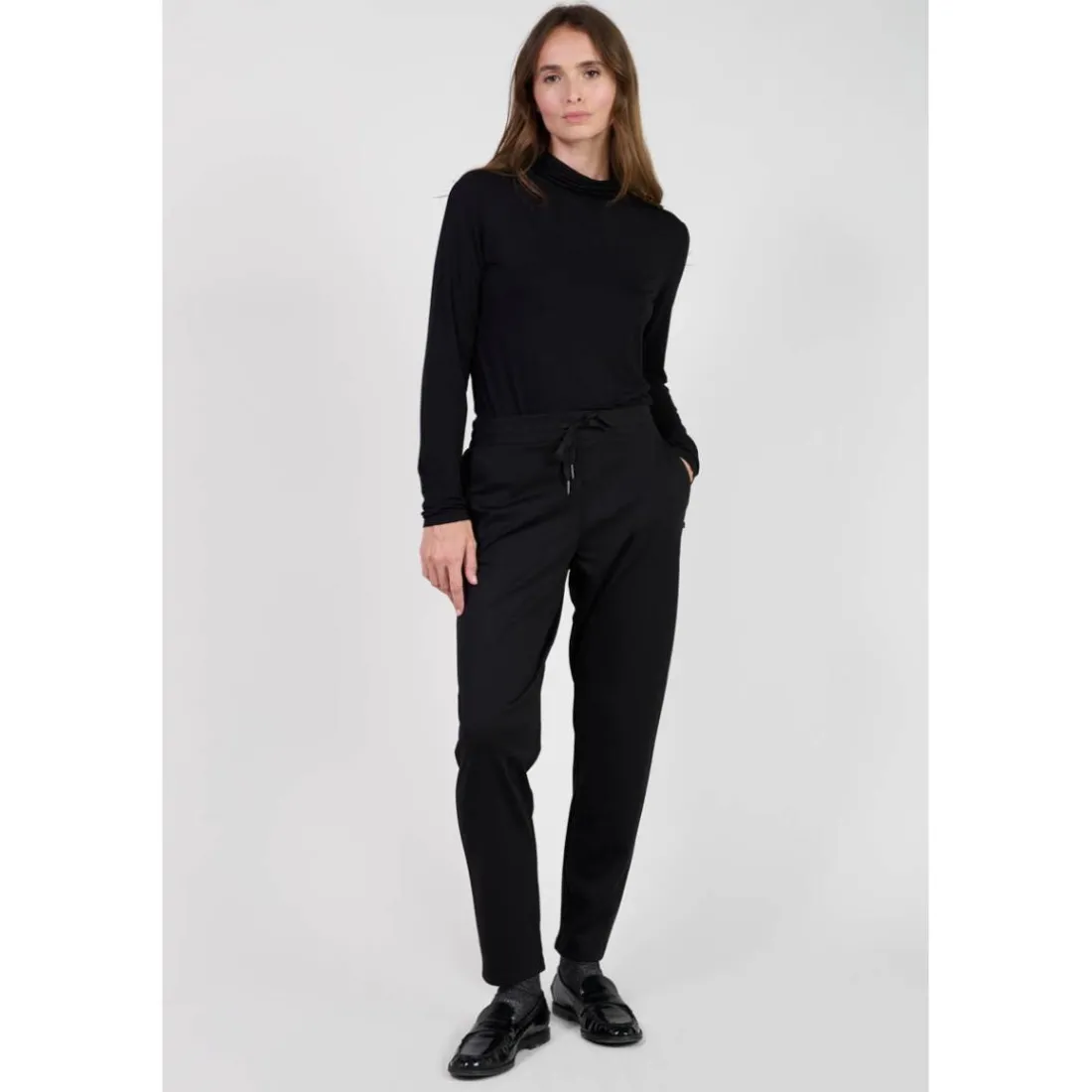 Pantalon droite ROSI noir Meg