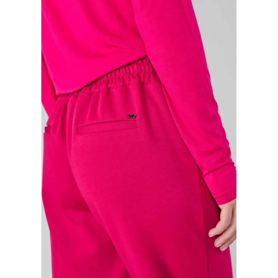 Pantalon droite ROSI rose Gaia