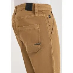 Pantalon droite WORK beige Vic en coton