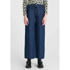 Pantalon flare en jeans ALEXGI bleu Lena