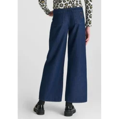 Pantalon flare en jeans ALEXGI bleu Lena