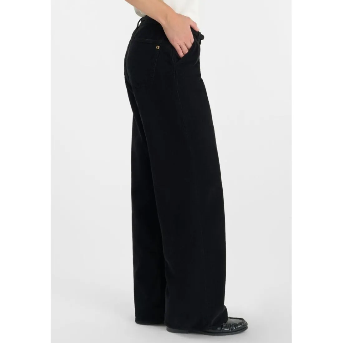 Pantalon flare TAHIS beige Mia