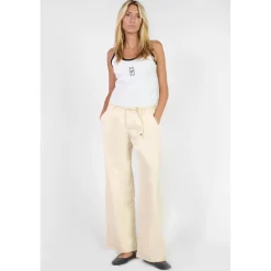 Pantalon flare TAHIS beige Nora