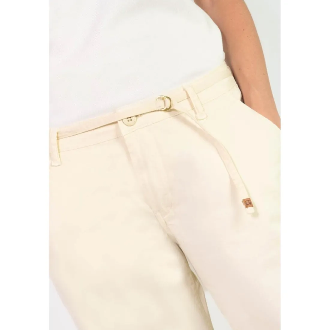 Pantalon flare TAHIS beige Nora