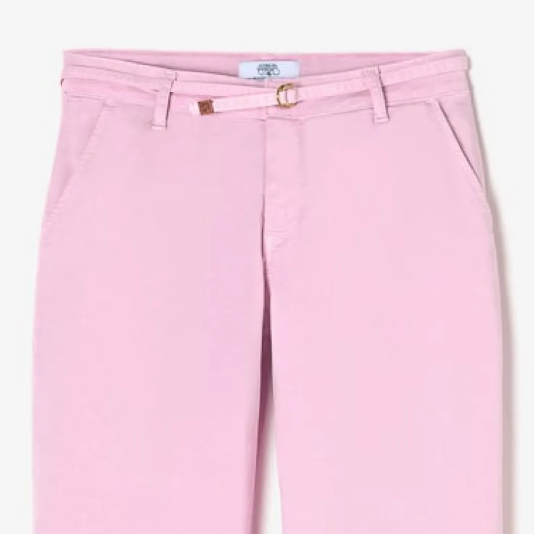 Pantalon flare TAHIS rose Kara en coton