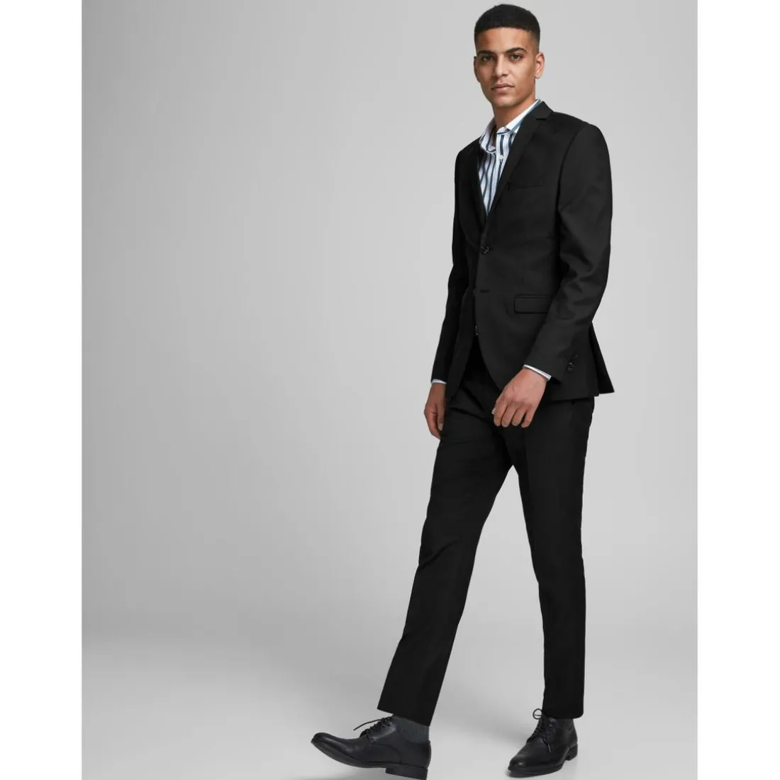 Pantalon habillé Super Slim Fit Noir Mark