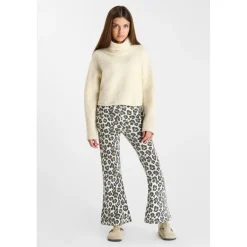 Pantalon jogpant marron Sia en coton