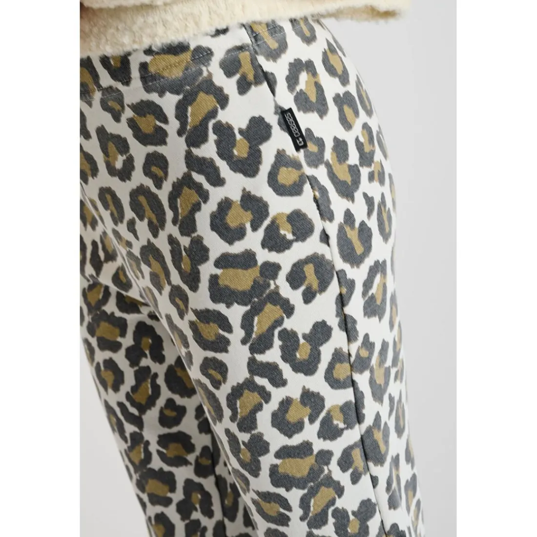 Pantalon jogpant marron Sia en coton