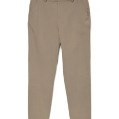 Pantalon loose fit en polyester Maya marron clair