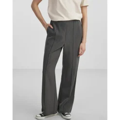Pantalon loose fit taille élastique à l'intérieur gris