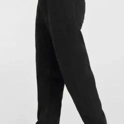 Pantalon loose, large HOBO noir Jesse en coton