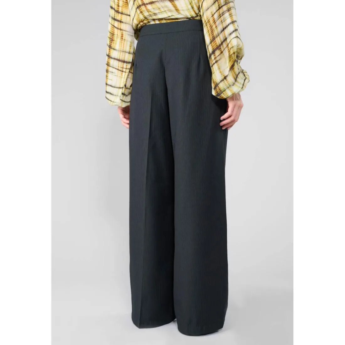 Pantalon loose, large SAGUES noir Pia