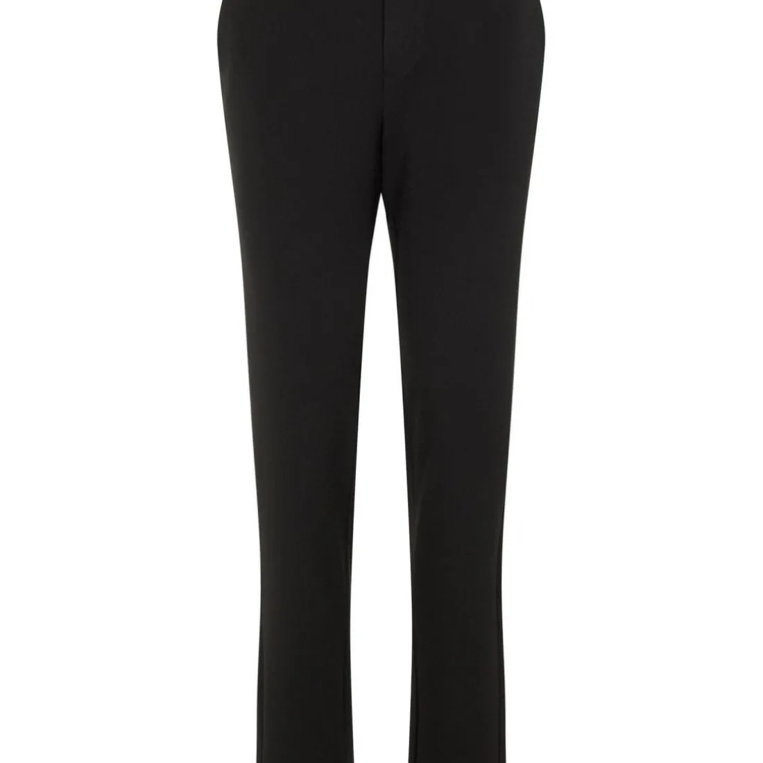 Pantalon Regular Fit Taille moyenne noir