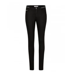 Pantalon slim enduit