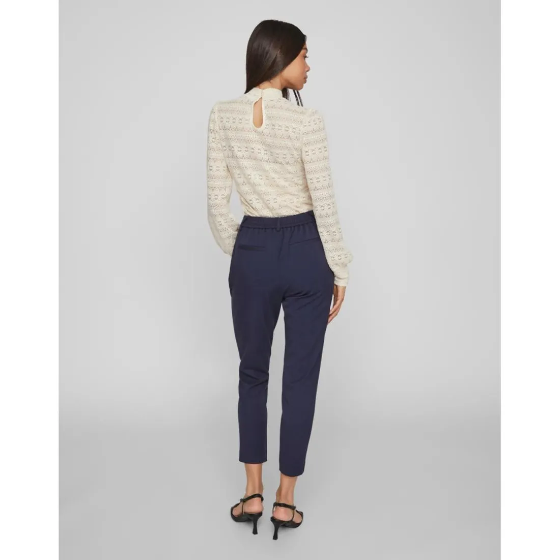Pantalon slim fit bleu foncé Kali
