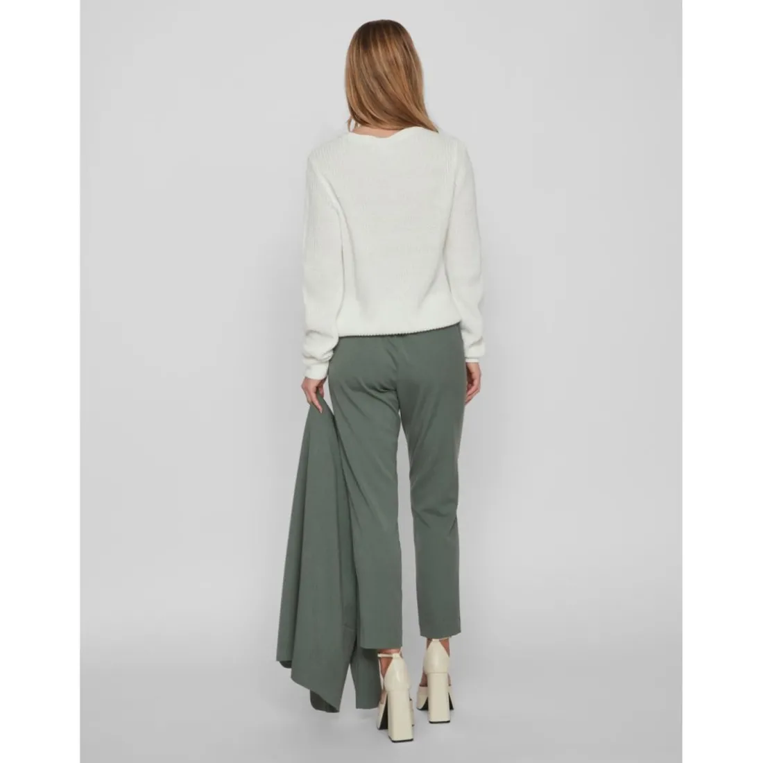 Pantalon slim fit vert foncé Blair