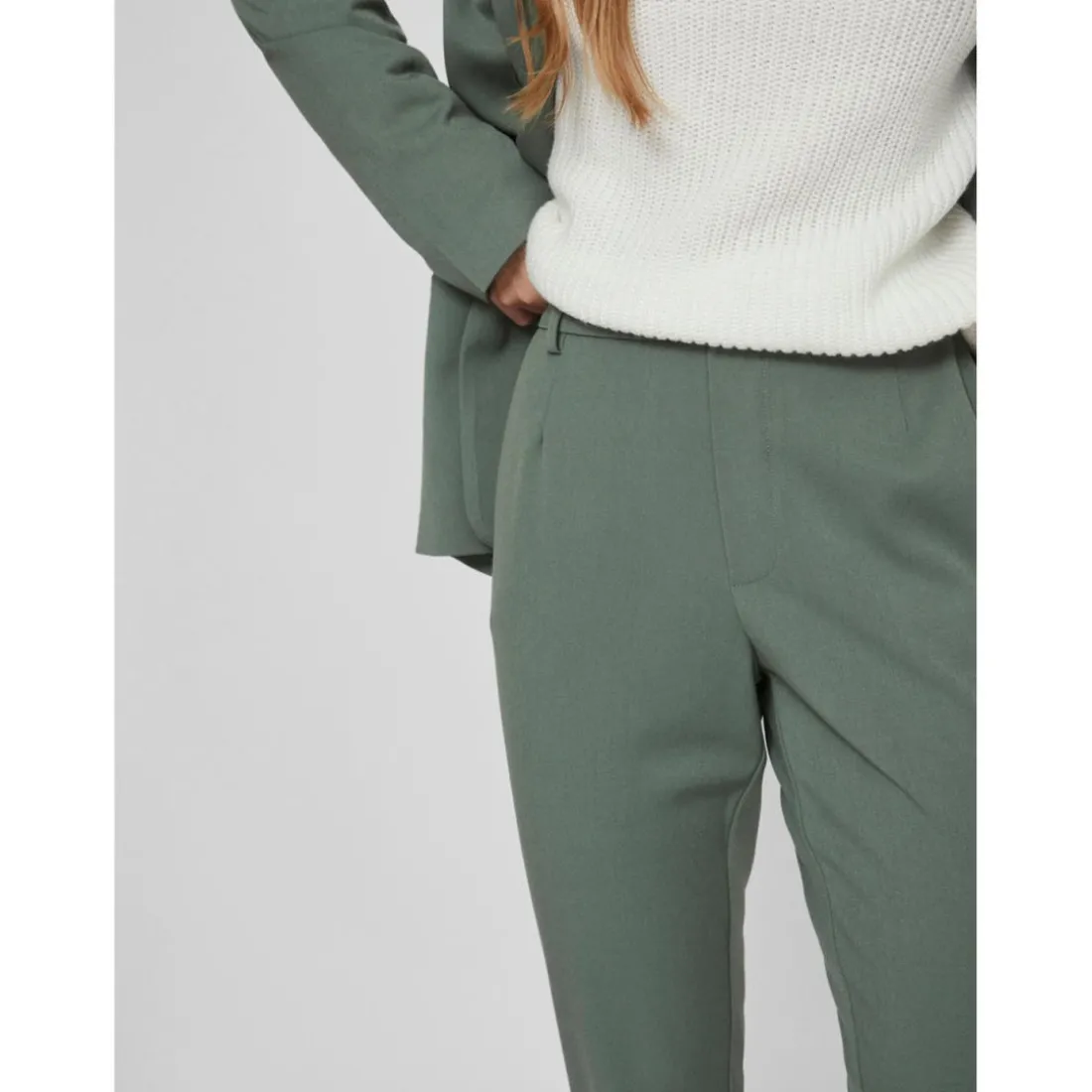 Pantalon slim fit vert foncé Blair