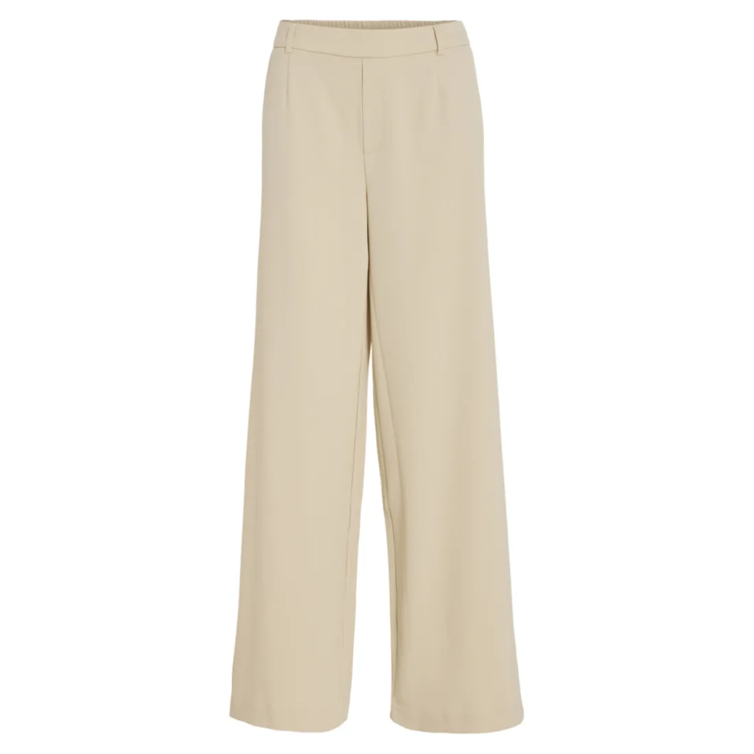 Pantalon taille haute jambe ample Varone gris Kaye