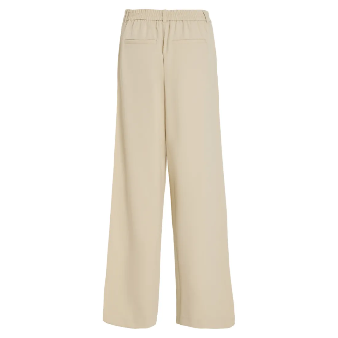 Pantalon taille haute jambe ample Varone gris Kaye