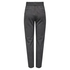 Pantalon taille moyenne gris foncé Zoé