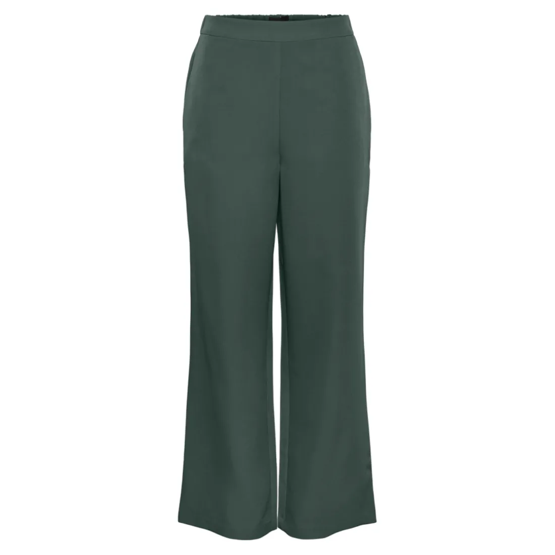 Pantalon tailleur ample taille haute Bozzy vert Faye