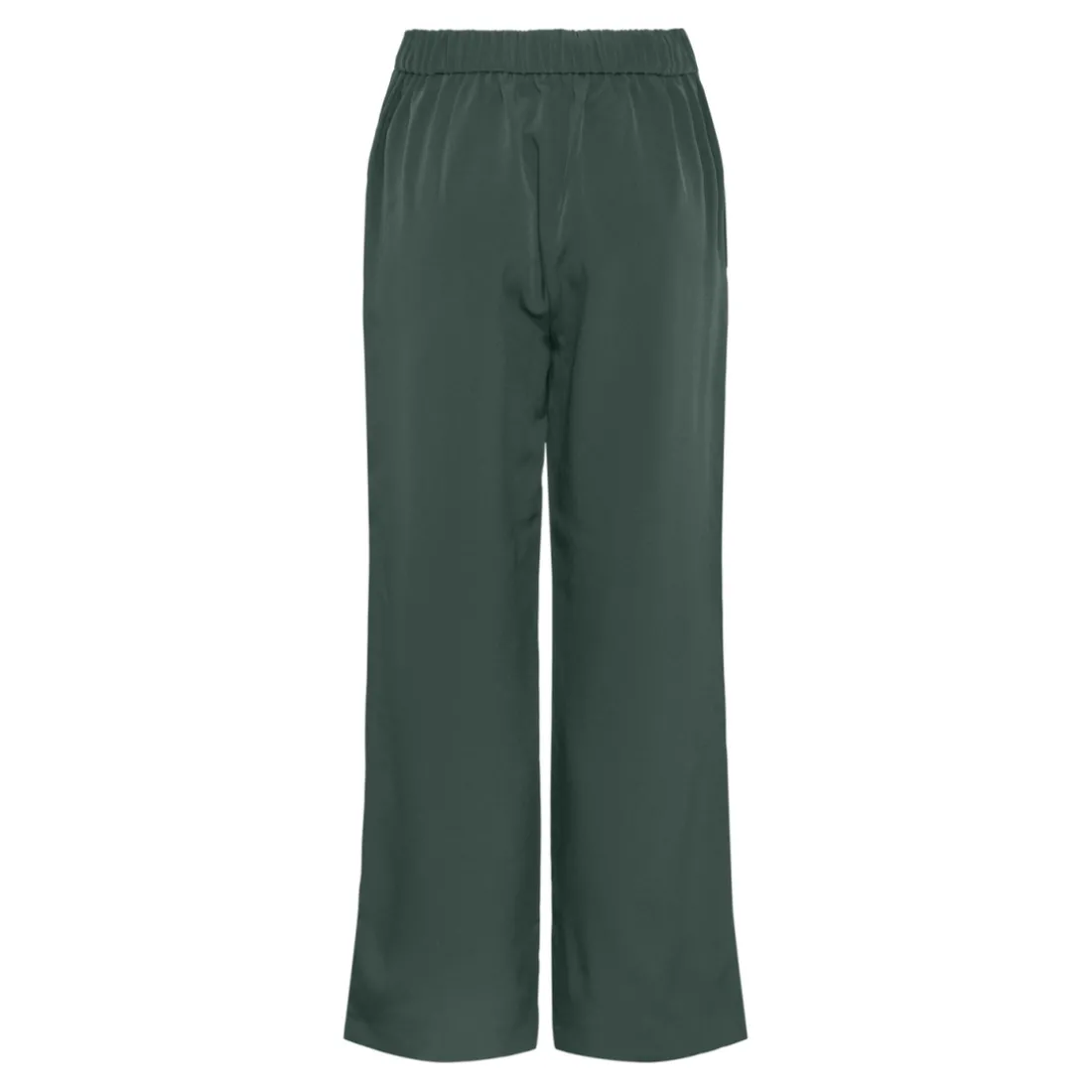Pantalon tailleur ample taille haute Bozzy vert Faye