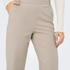 Pantalon Tailleur ONLPOPTRASHIFE - Gris en viscose Léa