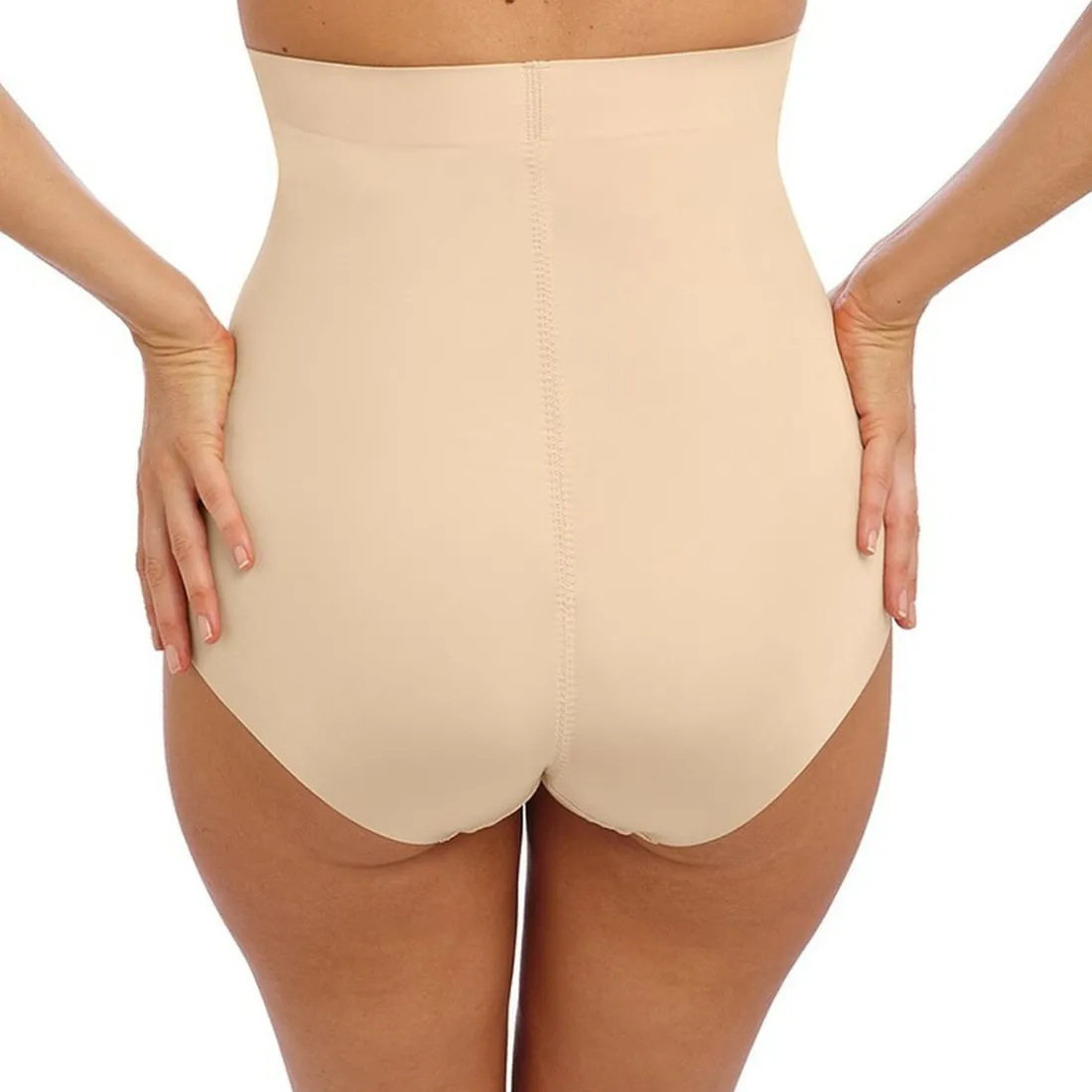 Panties sculptant taille haute - Beige INES SECRET en nylon