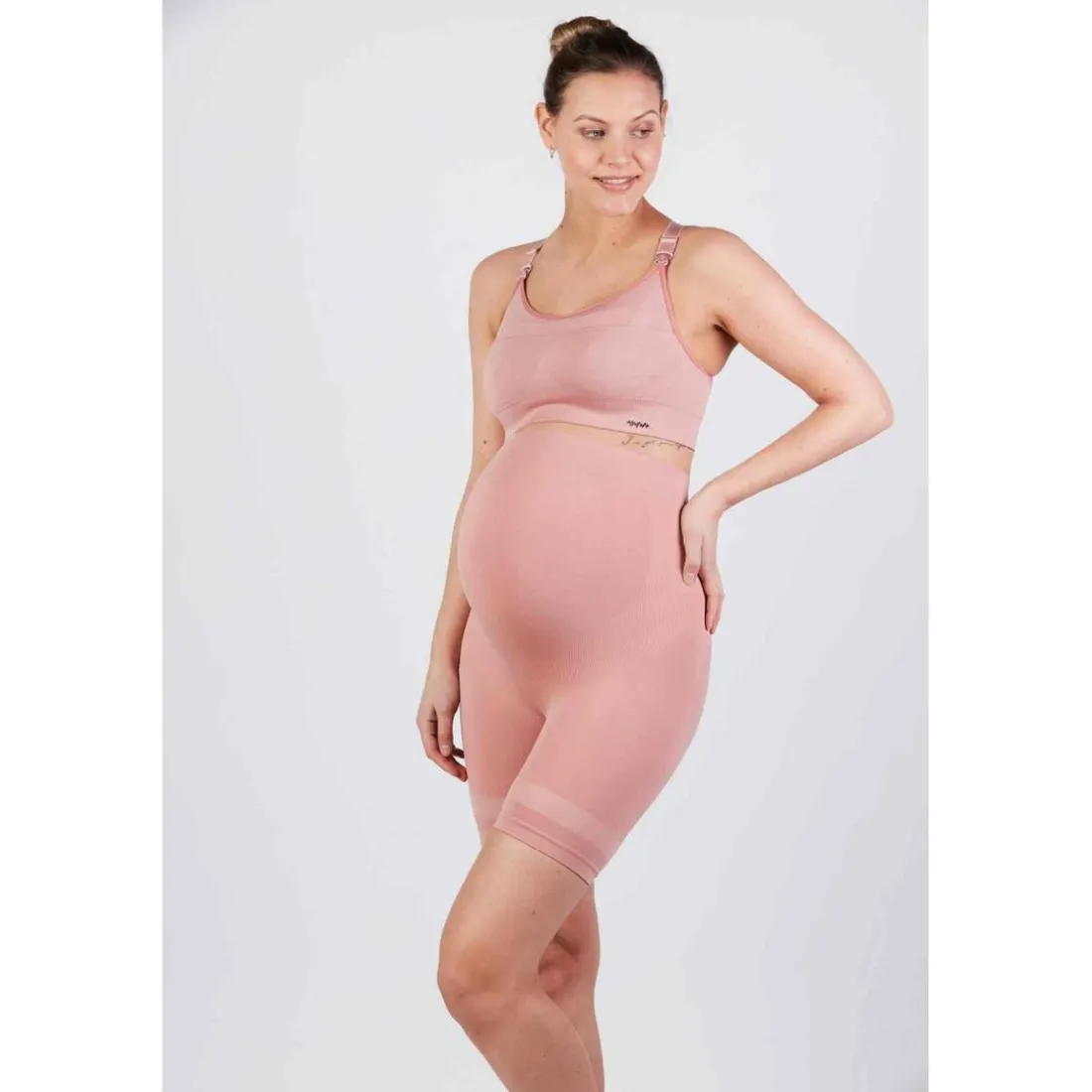 Panty de grossesse sport rose Cache Coeur Lingerie