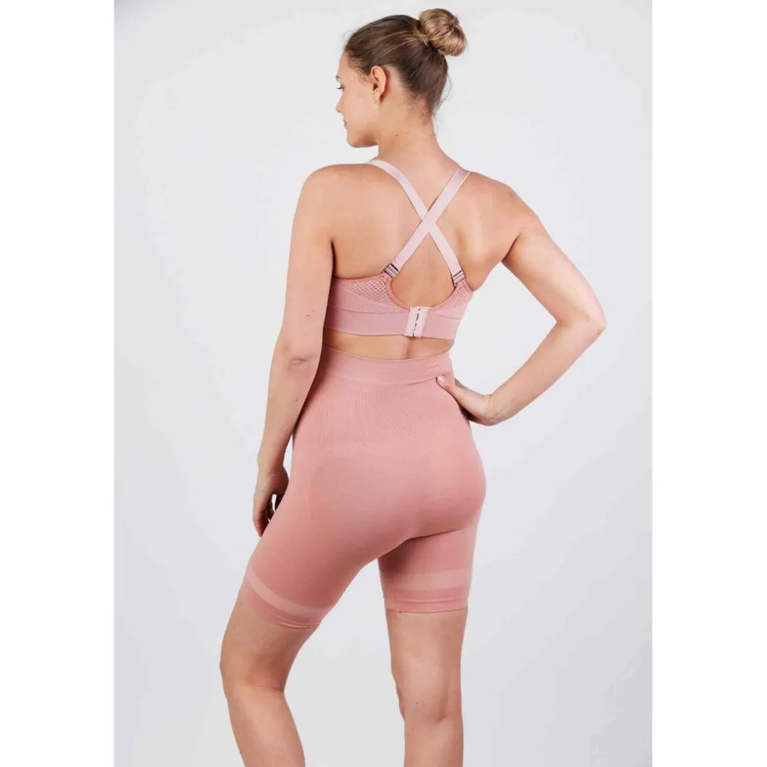 Panty de grossesse sport rose Cache Coeur Lingerie