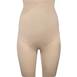 Panty gainant taille haute contrôle extra ferme beige en nylon