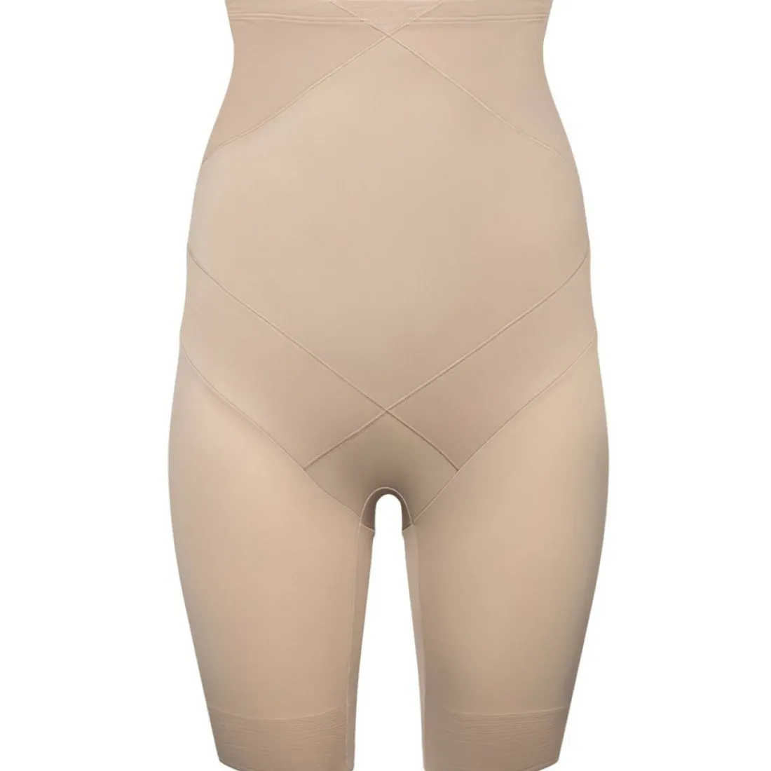 Panty gainant taille haute contrôle extra ferme beige en nylon