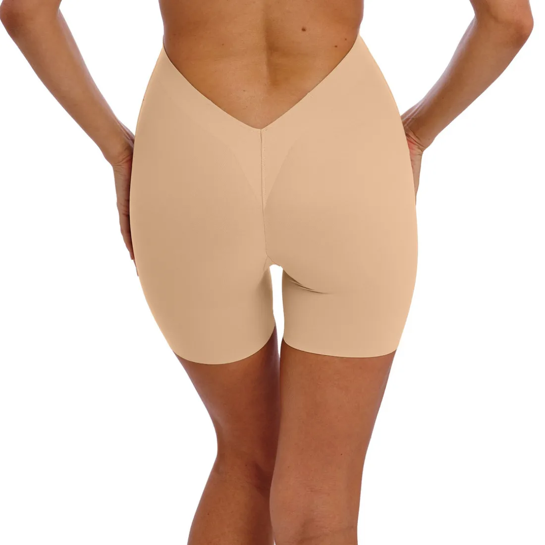 Panty sculptant praline brun en coton