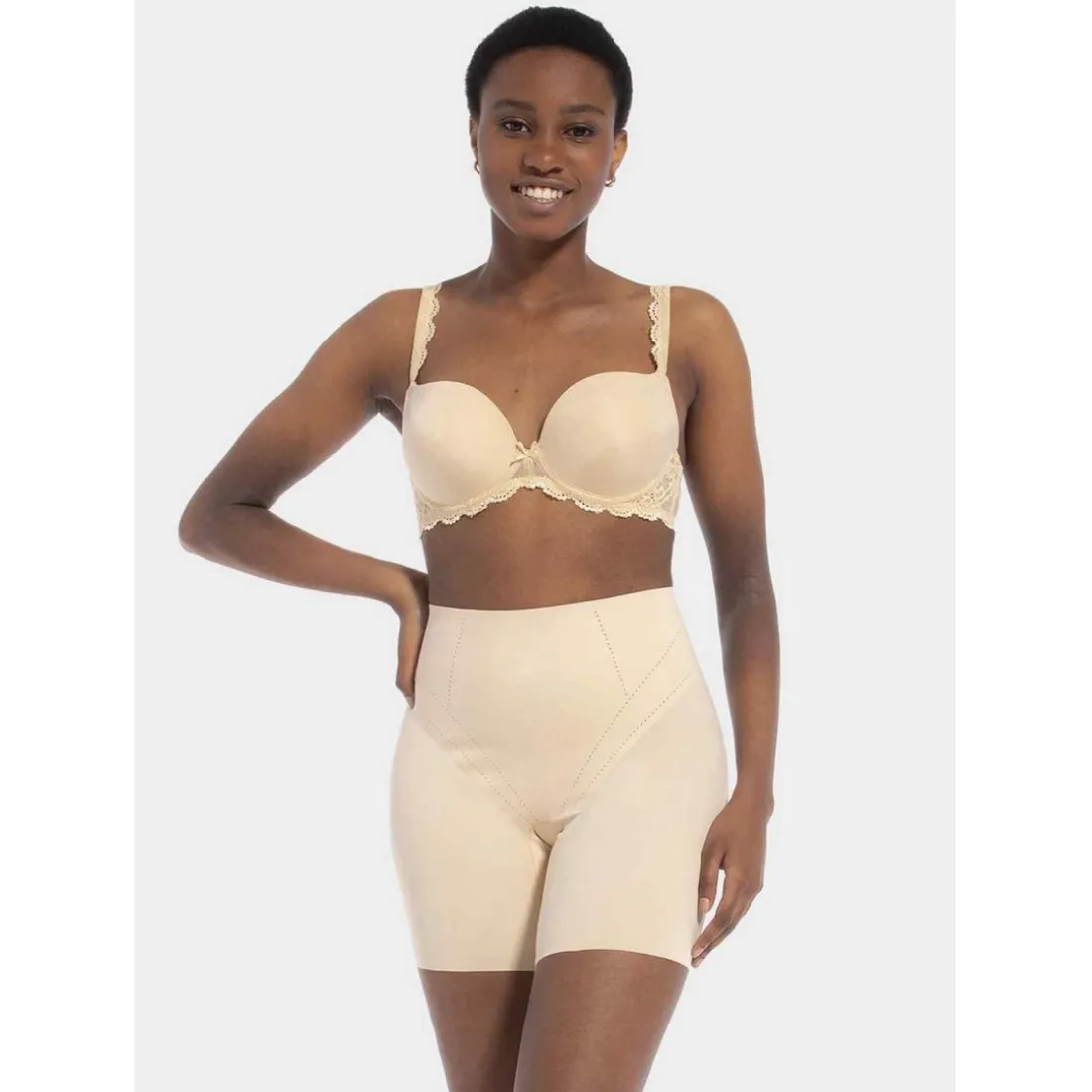 Panty Taille Haute Gainant beige Magic Bodyfashion