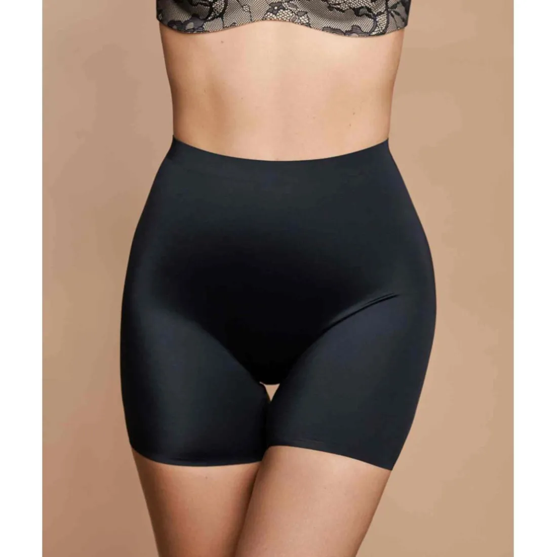 Panty taille haute invisible sculptant Noir Bye Bra