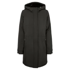Parka Capuche Au-dessus du genou vert