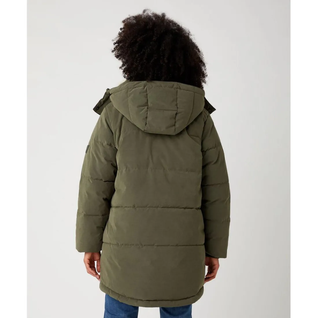 Parka Femme Long Parka kaki