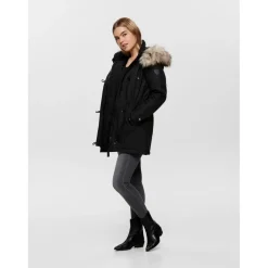 Parka noir