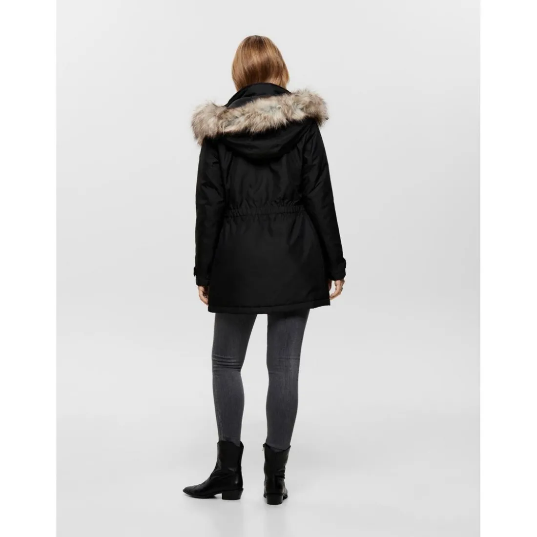 Parka noir