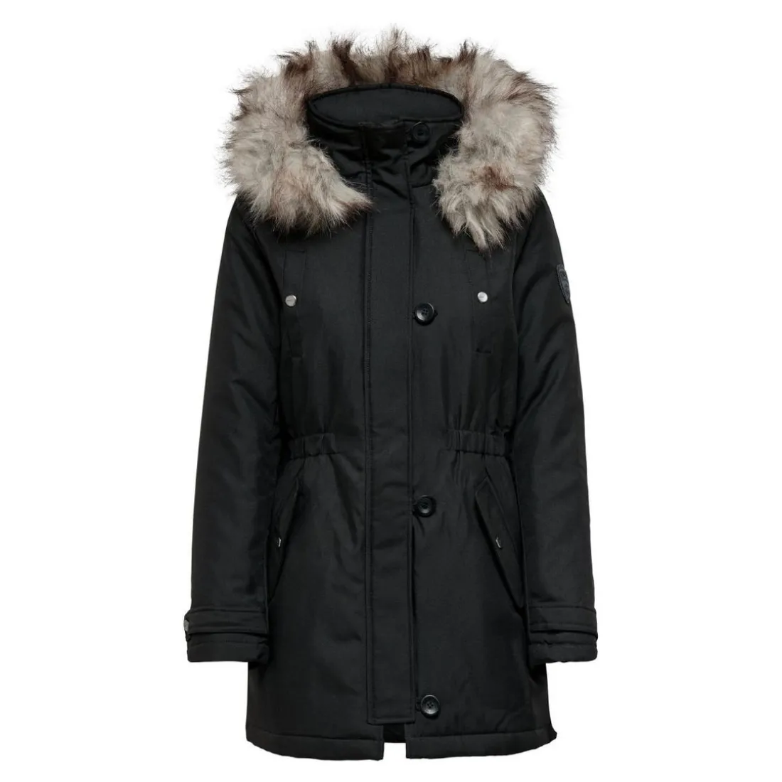 Parka noir