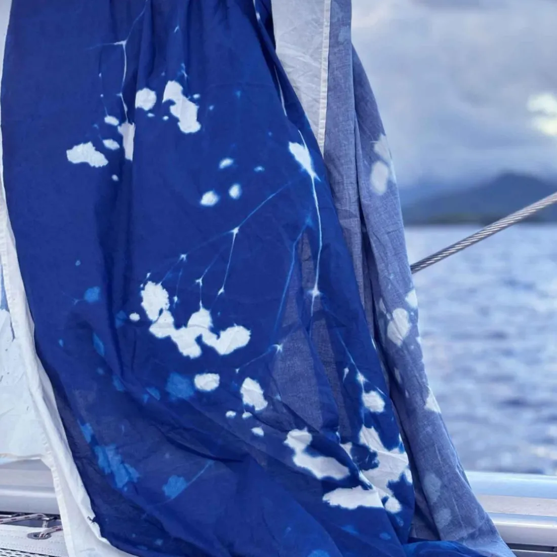 Paréo Gypso Bleu 180 x 130