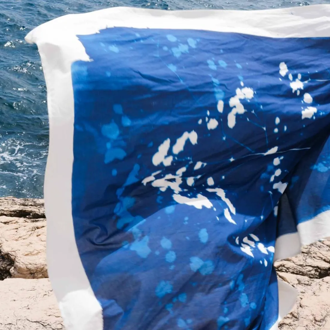 Paréo Gypso Bleu 180 x 130